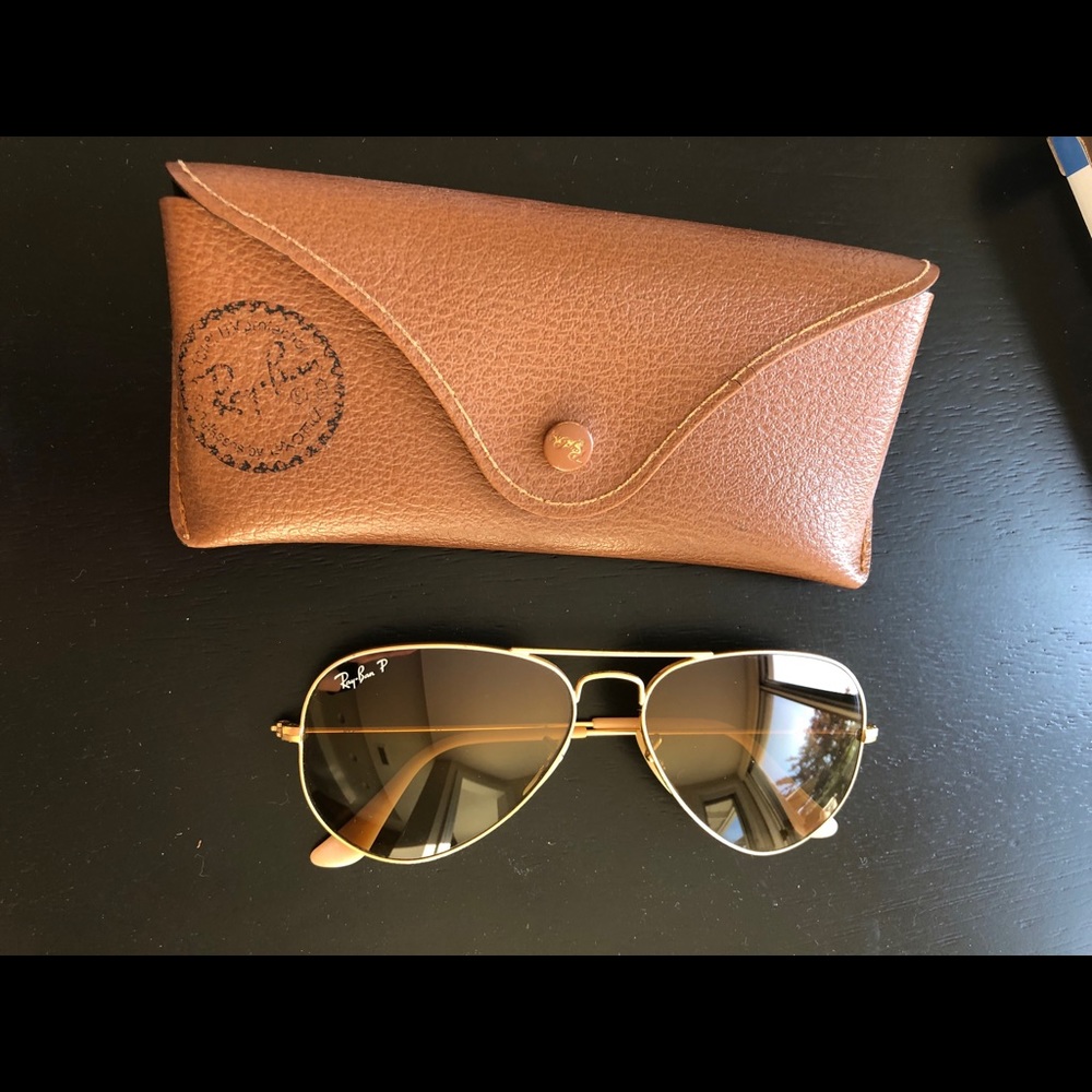 Ray Ban Aviator Sunglasses Polarized